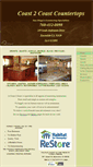 Mobile Screenshot of coast2coastcountertops.com